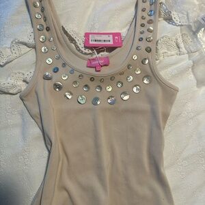 Edikted tank with Silver Accents WITH TAG!